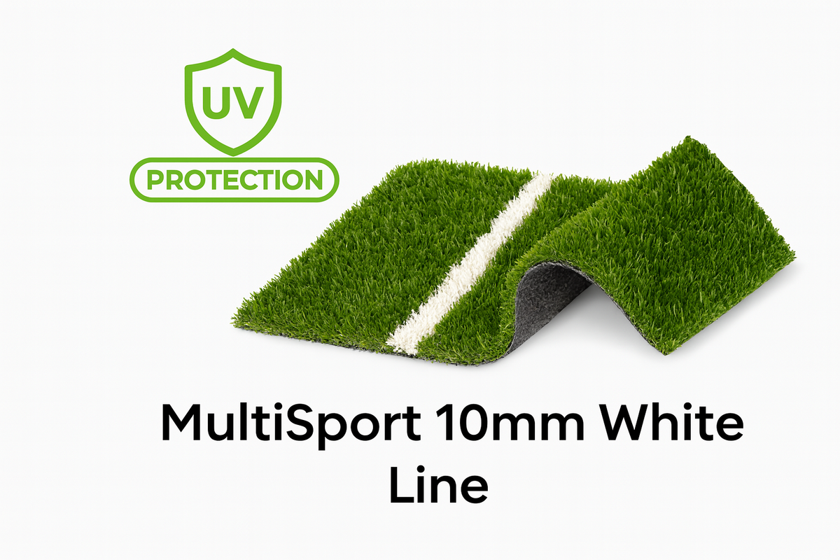 WONDER GRASS MultiSport 10mm White Line